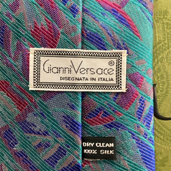 Gianni Versace tie vintage from Neiman Marcus - Picture 4 of 4
